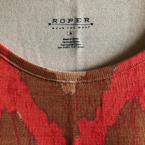 NWOT Roper Small Western Top - Picture 4 of 4